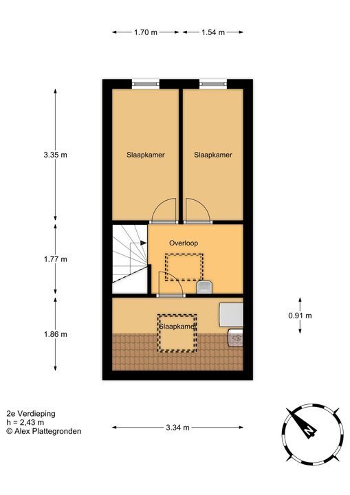 Van Bleyswijckstraat 62, Delft plattegrond-2