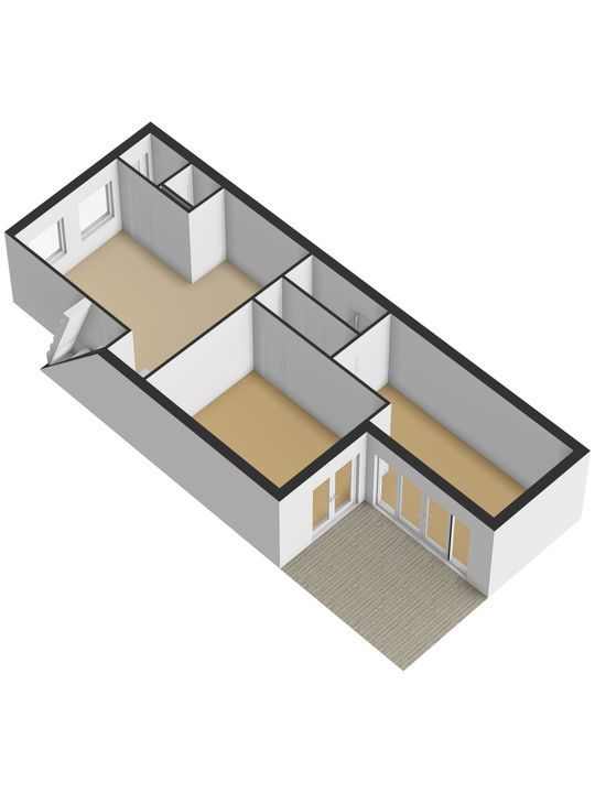 Dirklangenstraat 47 A, Delft plattegrond-1