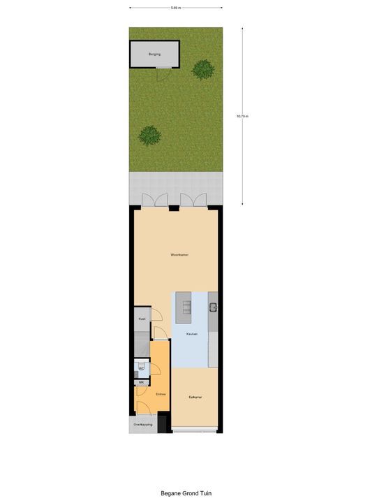 Molensingel 58, Delft plattegrond-2