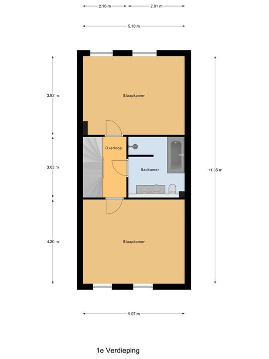Molensingel 58, Delft plattegrond-4