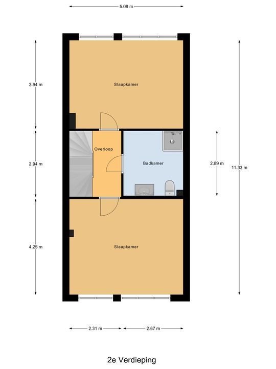 Molensingel 58, Delft plattegrond-6