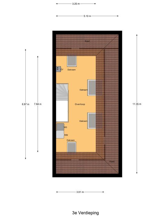 Molensingel 58, Delft plattegrond-8