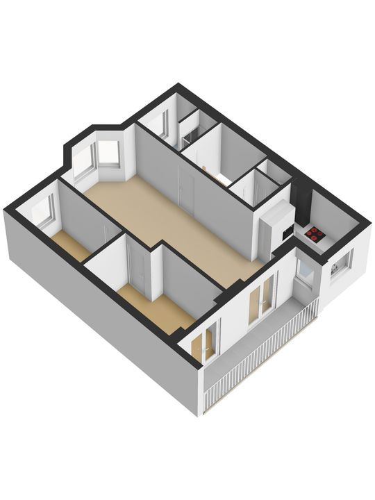 Kloosterkade 216, Delft plattegrond-3