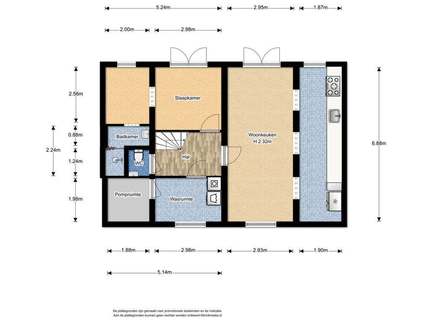 Maaswijkstraat 12 -14