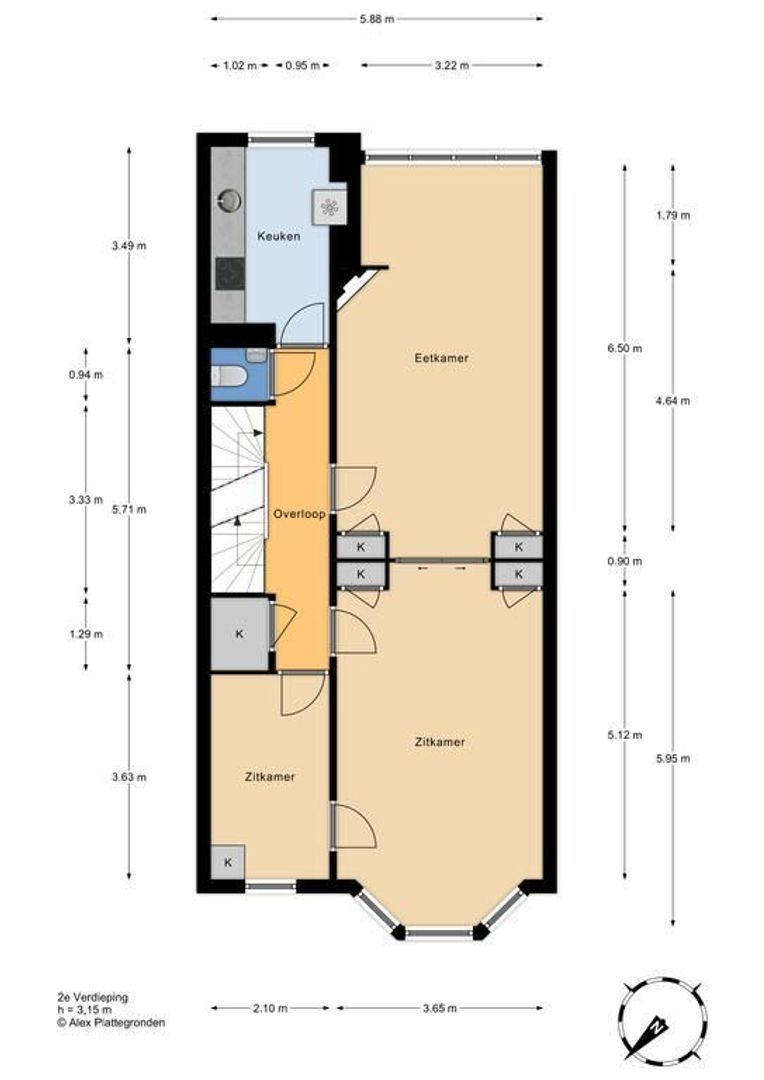 Van Bleiswijkstraat 46 .