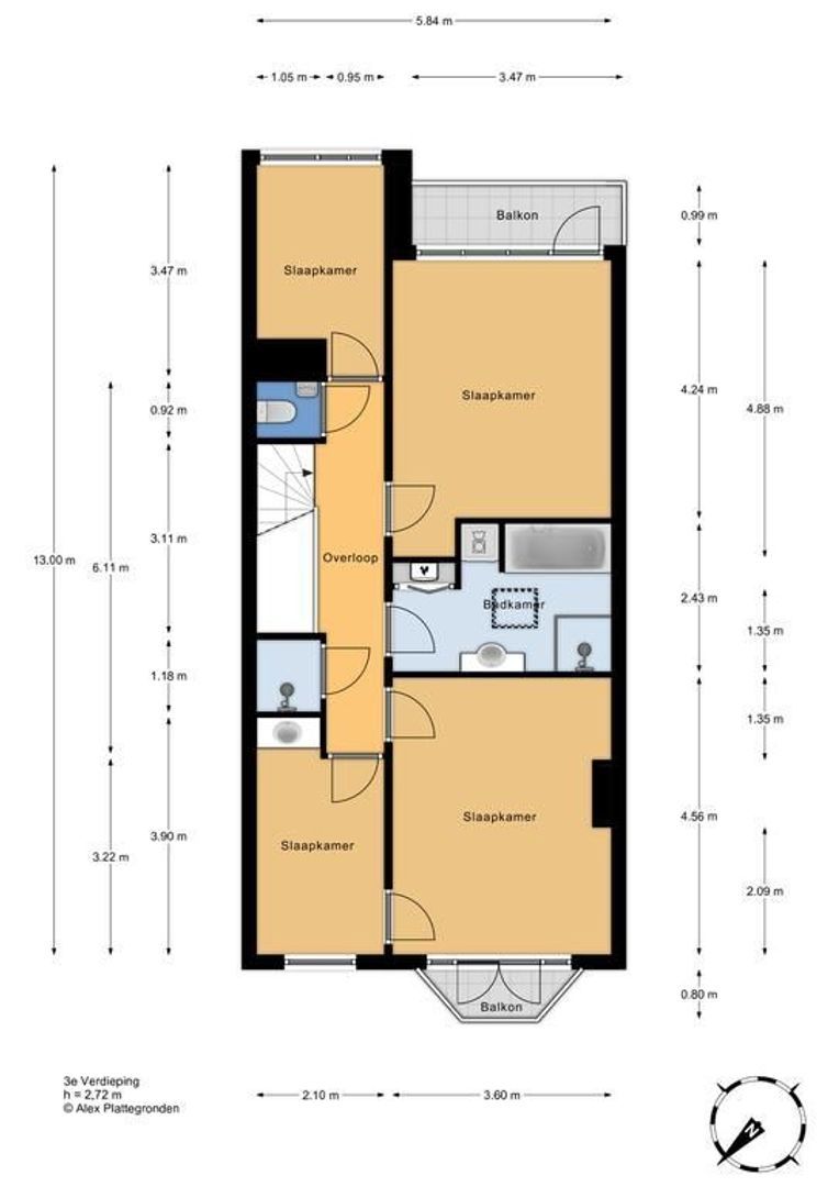 Van Bleiswijkstraat 46 .