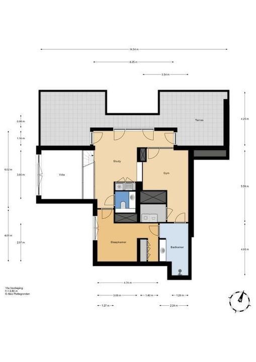 Stadhoudersplantsoen 260 floorplan