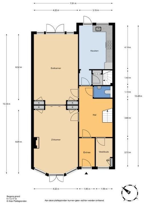 Floris Grijpstraat 5 . floorplan
