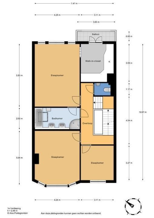 Floris Grijpstraat 5 . floorplan