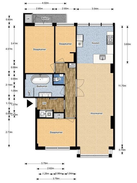 Sonoystraat 41 . floorplan