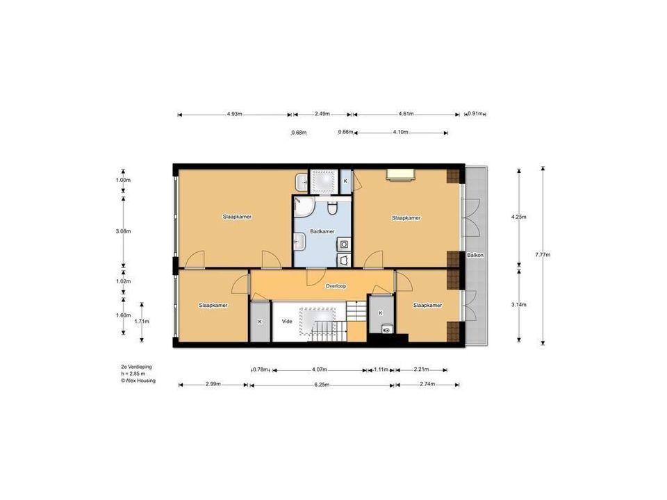 Jozef Israelslaan 45 . floorplan