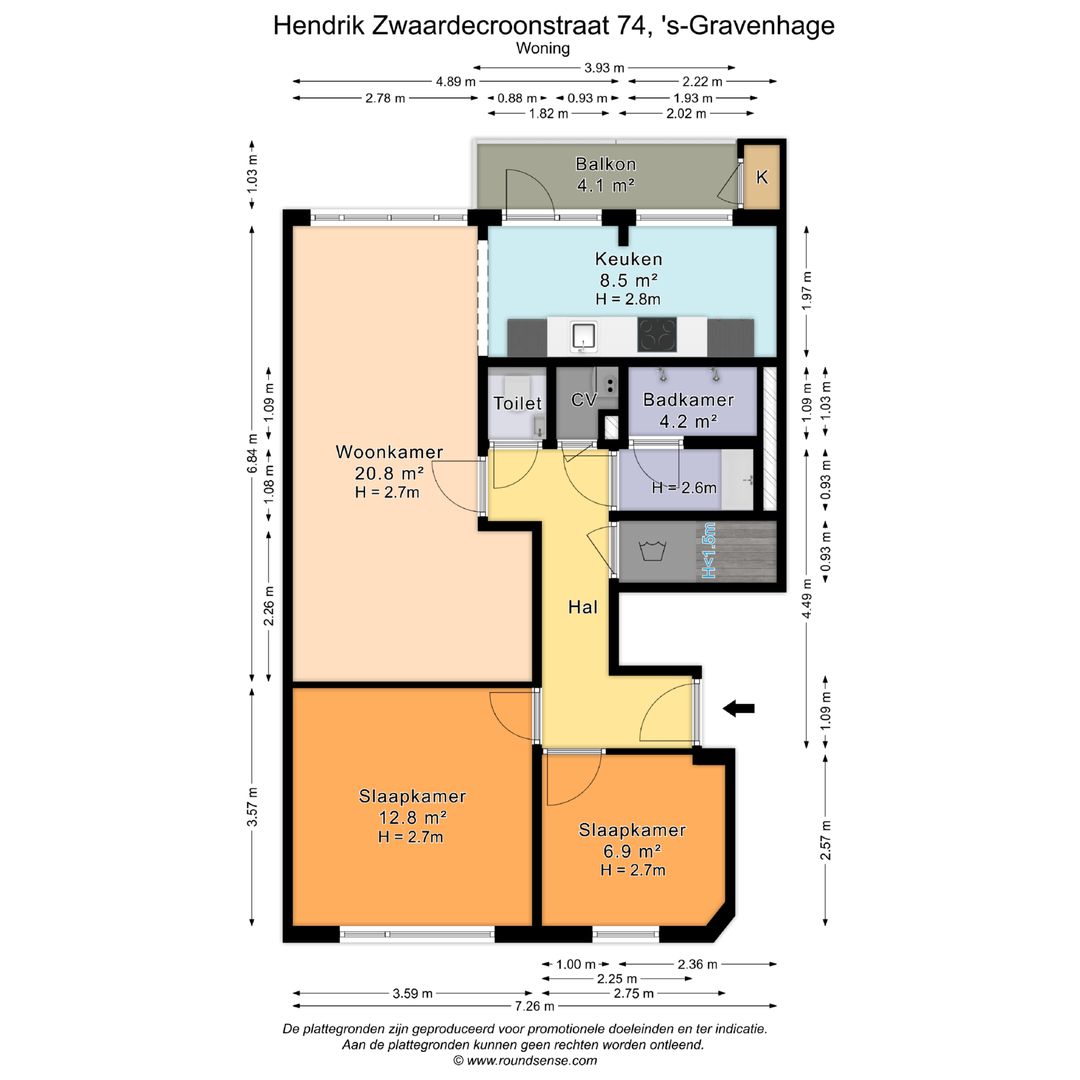 Hendrik Zwaardecroonstraat 74