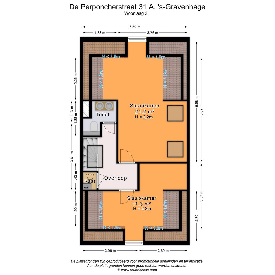 De Perponcherstraat 31 A