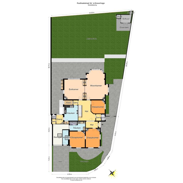 Rusthoekstraat 34 floorplan