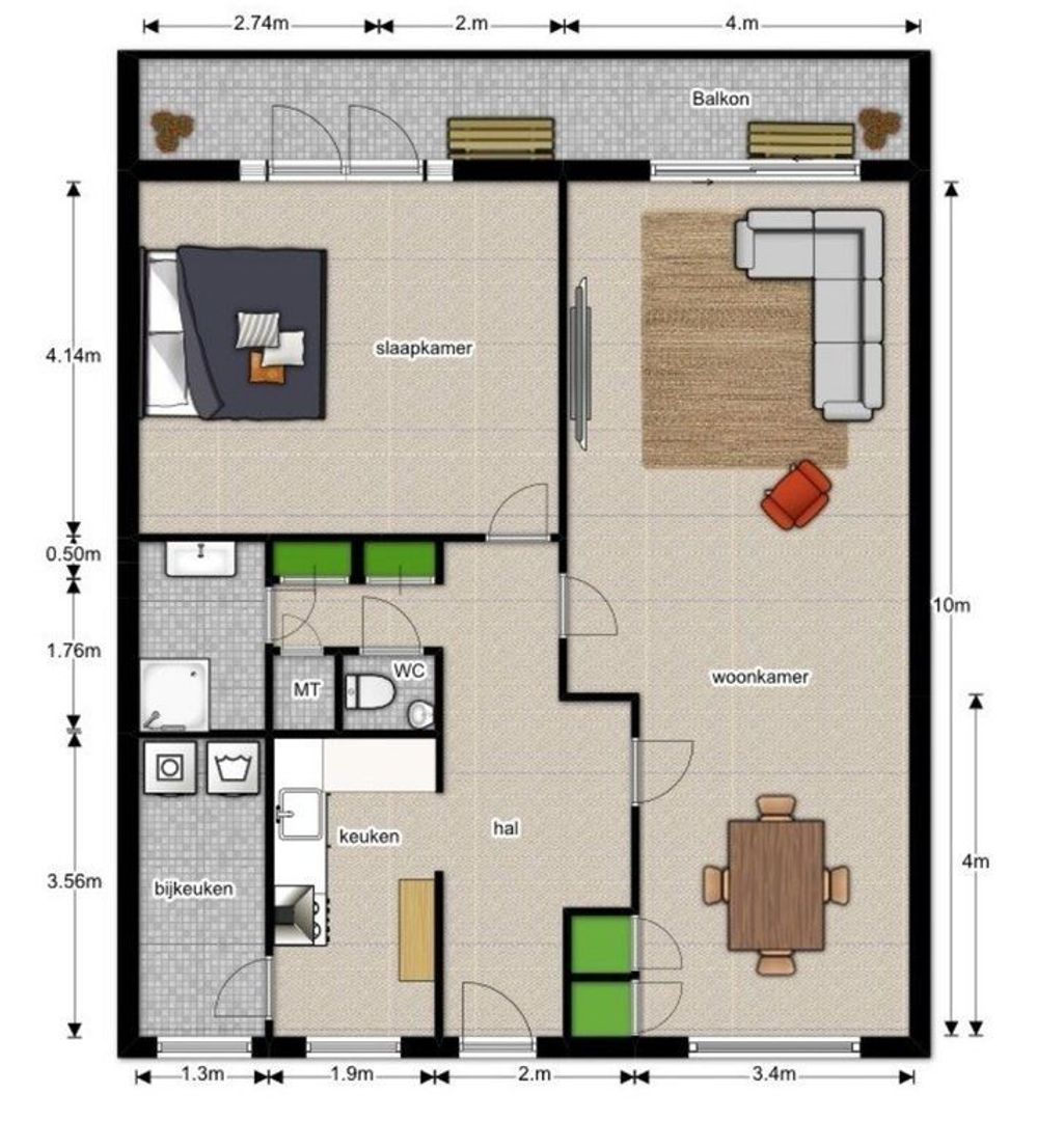 Sint Annadal 19 C, Maastricht foto-14