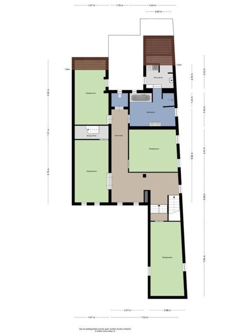 Kelmonderstraat 53, Beek plattegrond-1