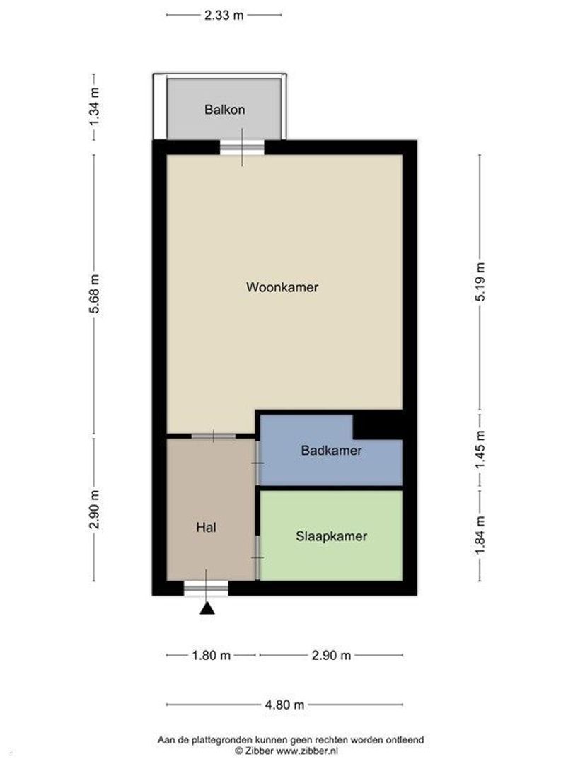 Oranjeplein 28 A, Maastricht plattegrond-0