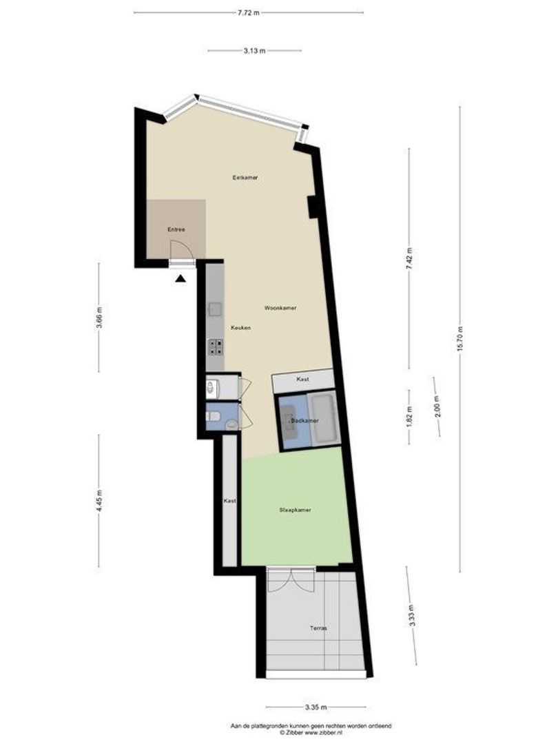 Wycker Brugstraat 5 B01, Maastricht plattegrond-0
