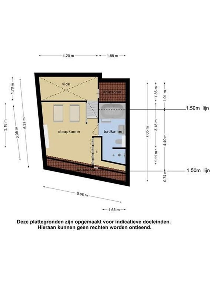 Wycker Brugstraat 5 D, Maastricht plattegrond-1