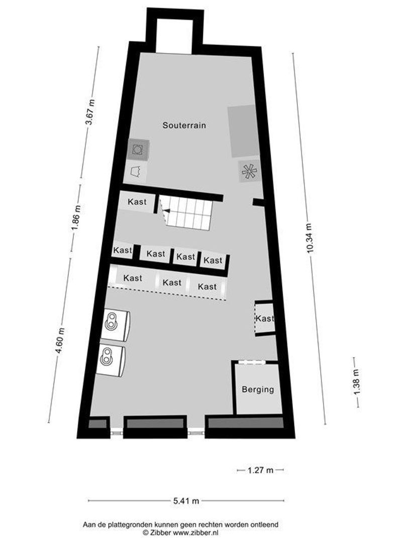 Sint Pieterstraat 40, Maastricht plattegrond-5