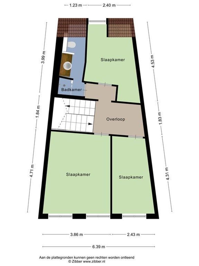 Sint Pieterstraat 40, Maastricht plattegrond-3