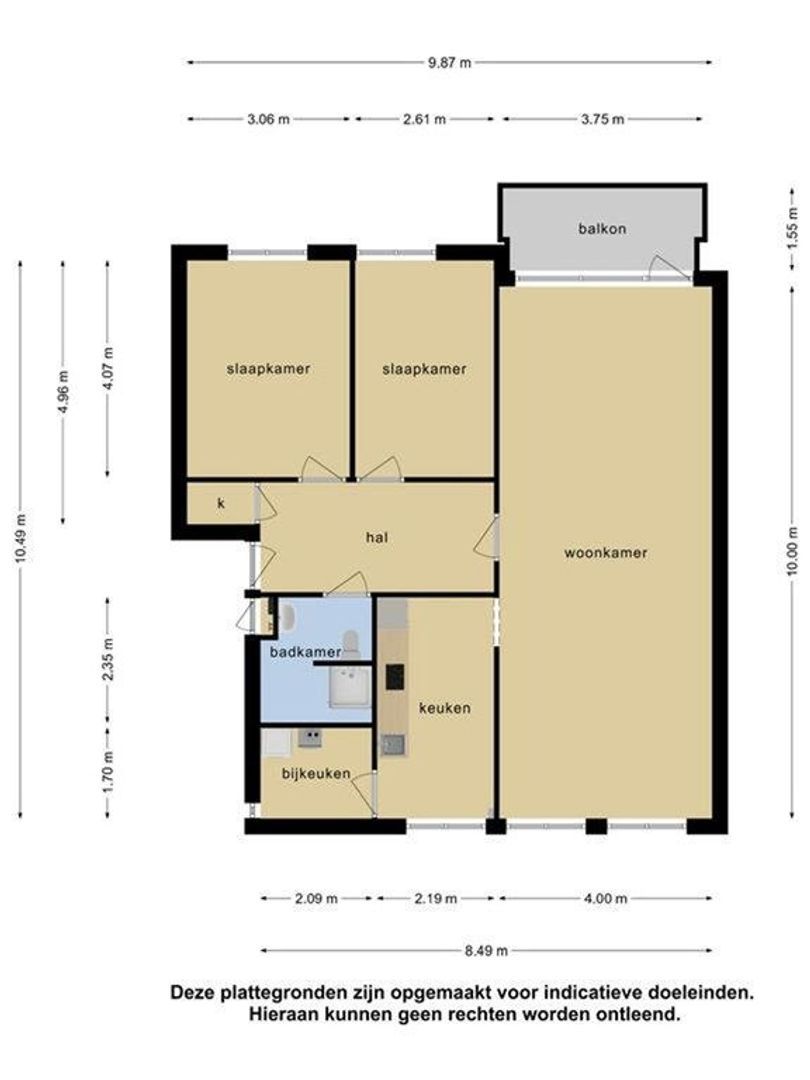 Riemdonk 11 C, Maastricht plattegrond-0