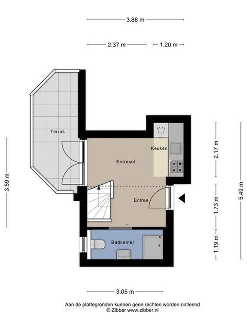 Stationsstraat 33 B01, Maastricht plattegrond-0