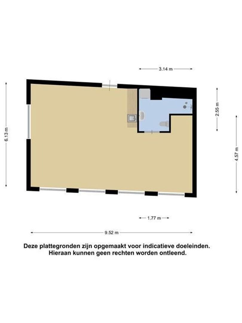 Plakstraat 116, Sittard plattegrond-0