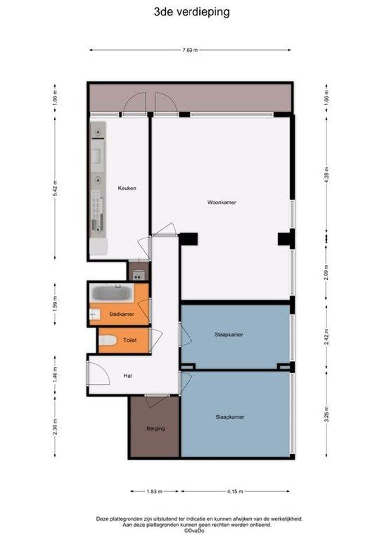 Oranjeplein 216, Maastricht plattegrond-0