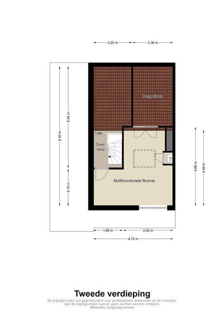 Vauwerhof 18, Meerssen plattegrond-2