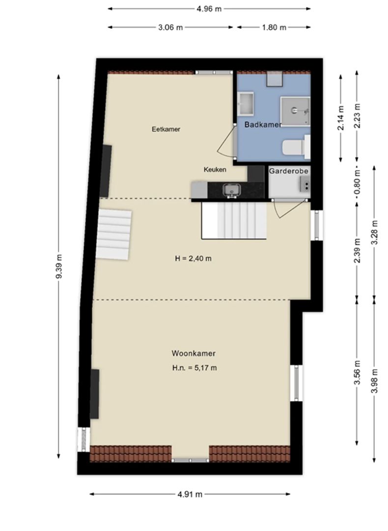 Sporenstraat 10, Maastricht plattegrond-4