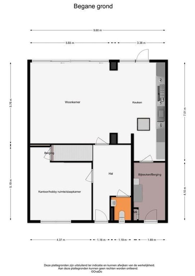 Prof. Van Itersonstraat 78, Heerlen plattegrond-1