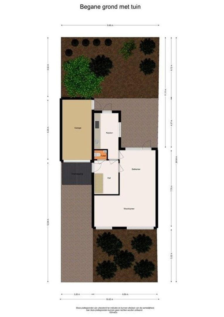 Neptunushof 44, Maastricht plattegrond-0