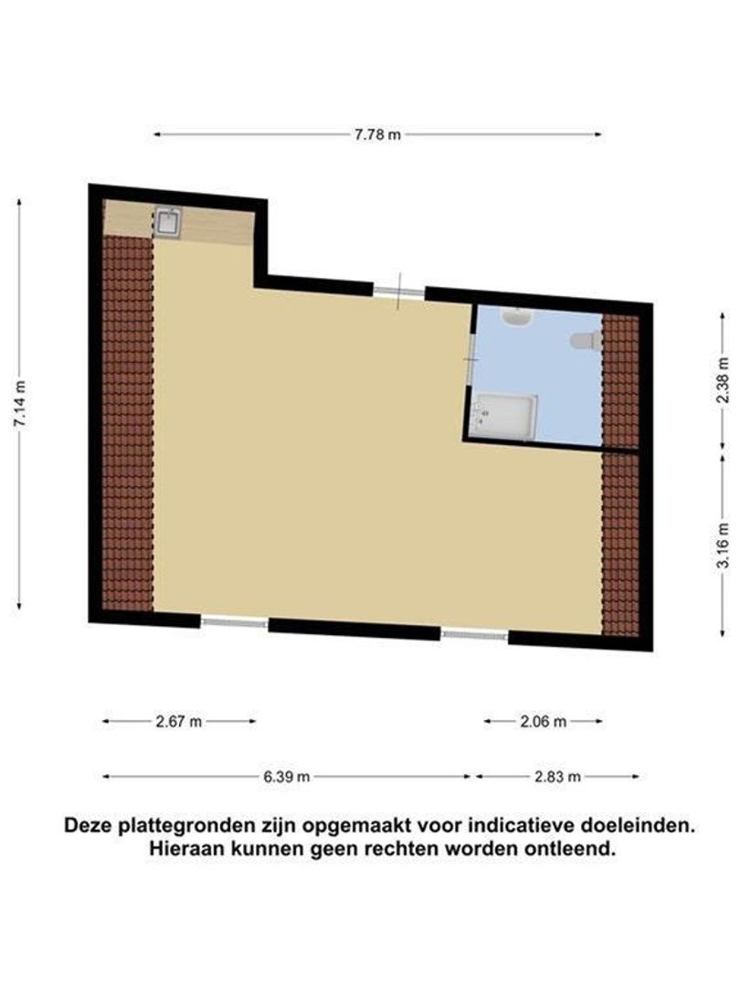 Plakstraat 124, Sittard plattegrond-0