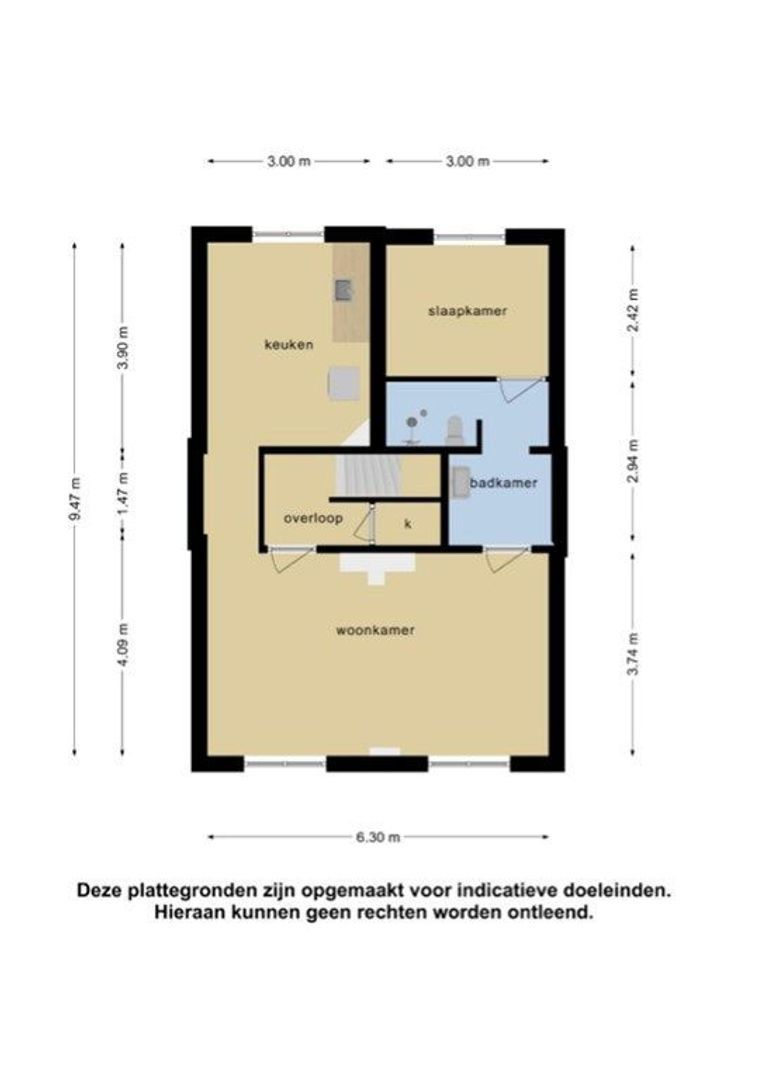 Frankenstraat 152 B, Maastricht plattegrond-1