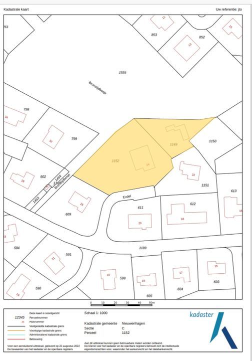 Exdel 24, Landgraaf plattegrond-