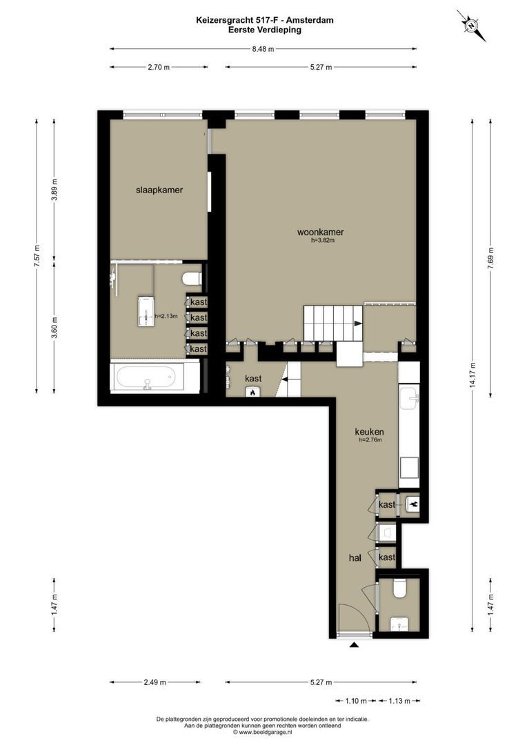 Keizersgracht 517 F, Amsterdam foto-45