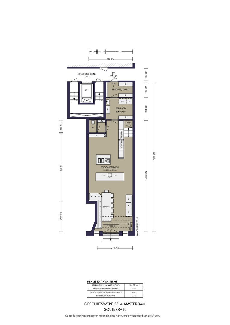 Geschutswerf 33, Amsterdam plattegrond-0