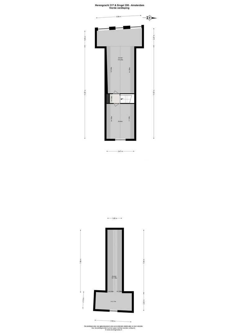 Herengracht 317, Amsterdam plattegrond-5