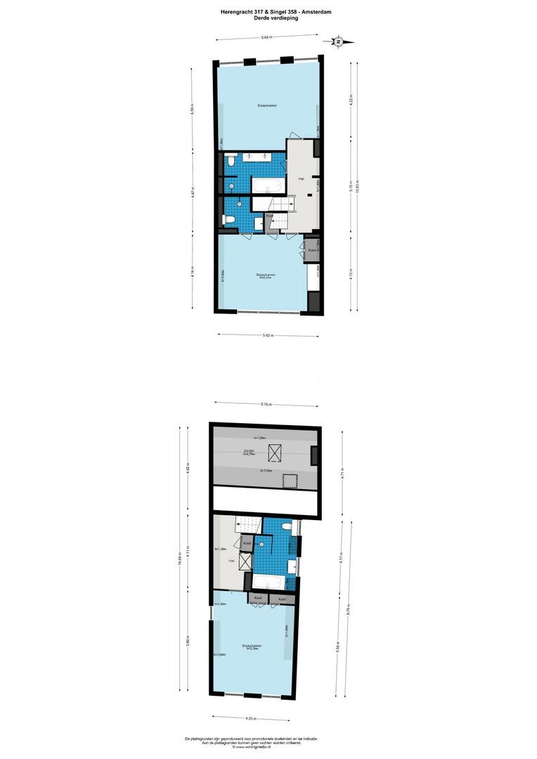 Herengracht 317, Amsterdam plattegrond-4