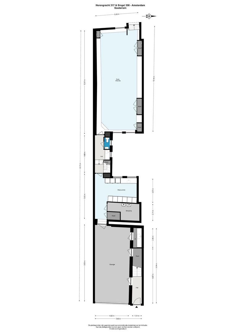 Herengracht 317, Amsterdam plattegrond-0