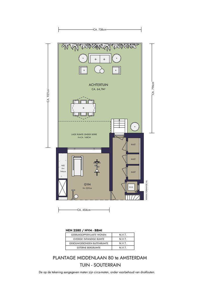 Plantage Middenlaan 80, Amsterdam plattegrond-1