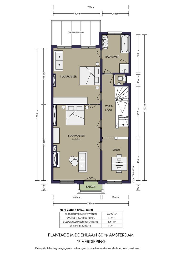 Plantage Middenlaan 80, Amsterdam plattegrond-3