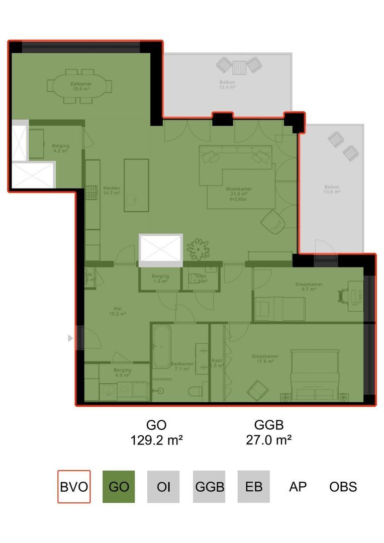 Cruquiusweg 107 C, Amsterdam plattegrond-3