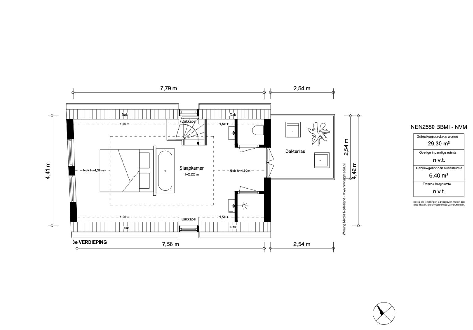 Langestraat 26 1, Amsterdam plattegrond-2