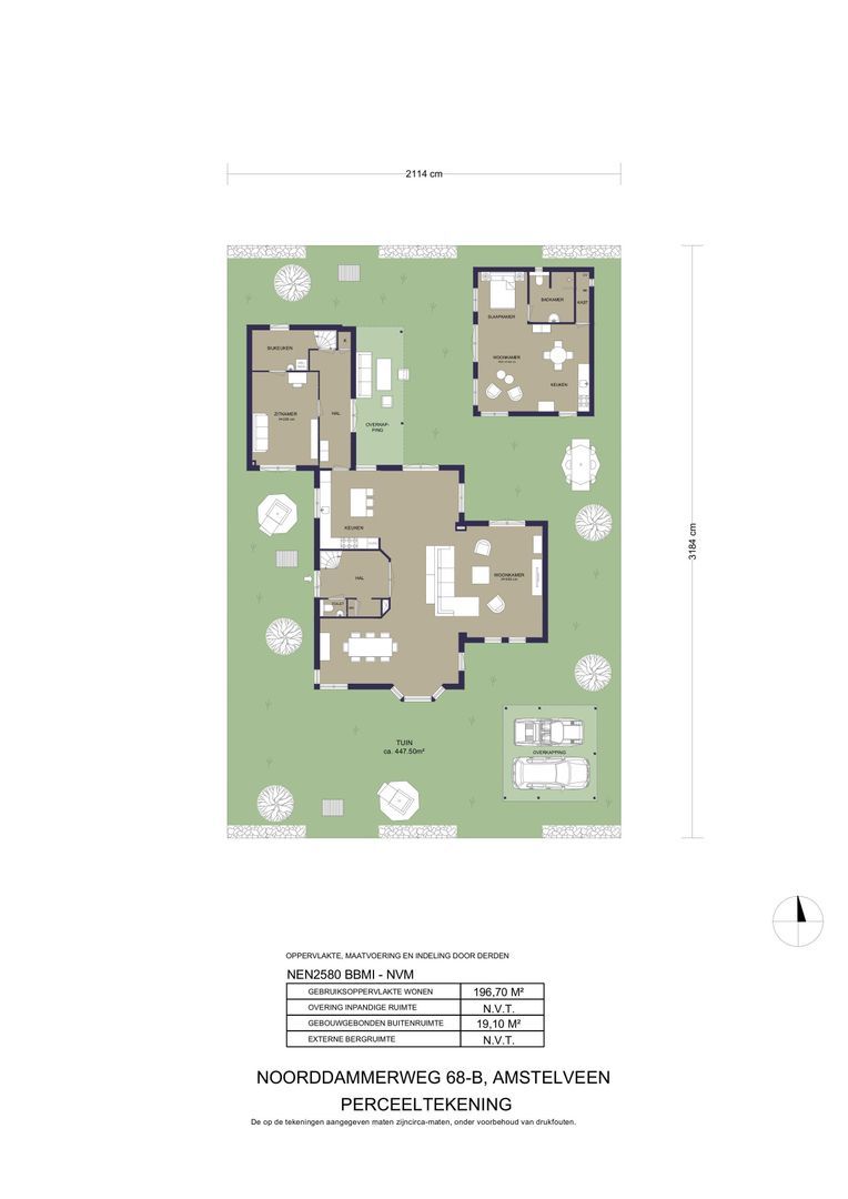 Noorddammerweg 68 B, Amstelveen plattegrond-4