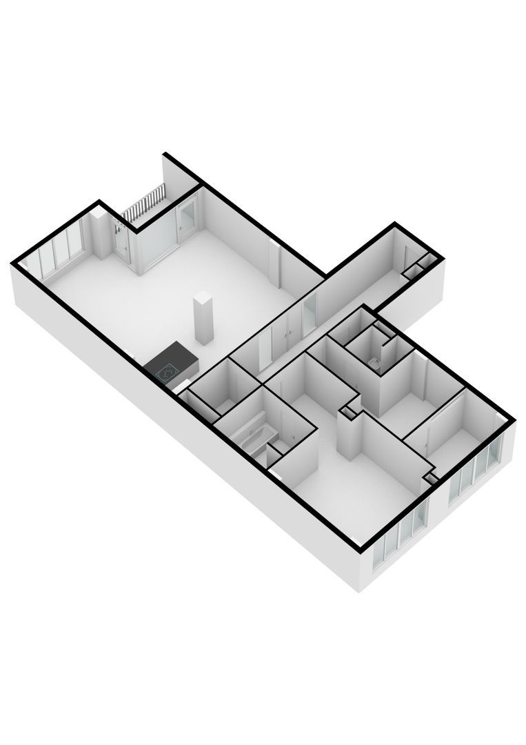 Pontsteiger 139, Amsterdam plattegrond-1