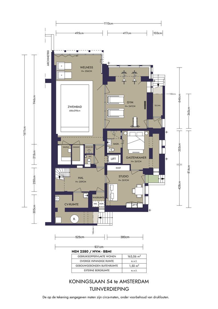 Koningslaan 54, Amsterdam plattegrond-0
