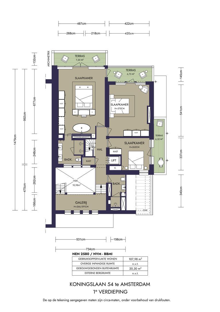 Koningslaan 54, Amsterdam plattegrond-3