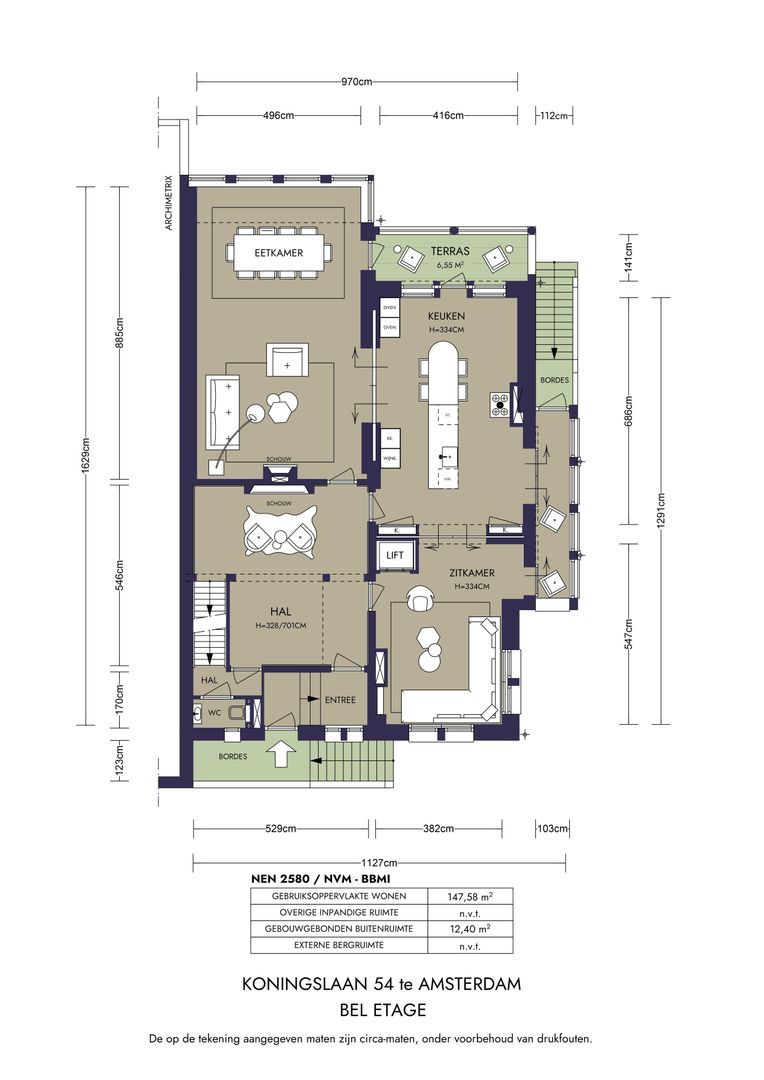 Koningslaan 54, Amsterdam plattegrond-2